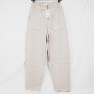 Poetry Fashion Tapered Leg Trousers in Pale Mink